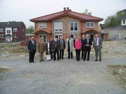 Mitglieder der CDU-Ratsfraktion besuchten das Baugebiet 
